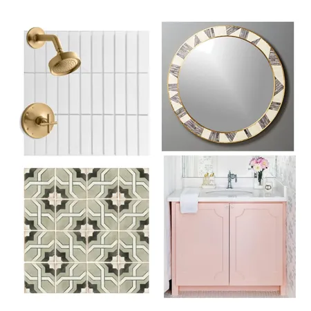 Rawson basement bath option 2 Interior Design Mood Board by JoCo Design Studio on Style Sourcebook