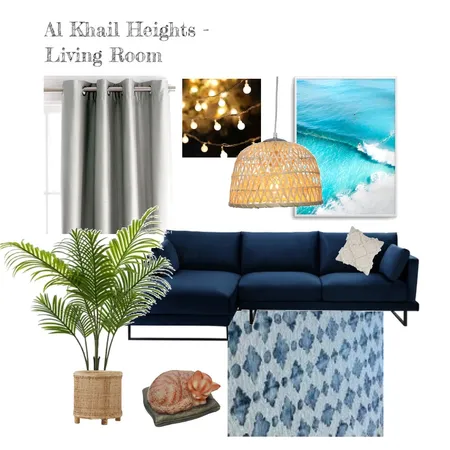 Al Khail Heights - Living Room Interior Design Mood Board by vingfaisalhome on Style Sourcebook
