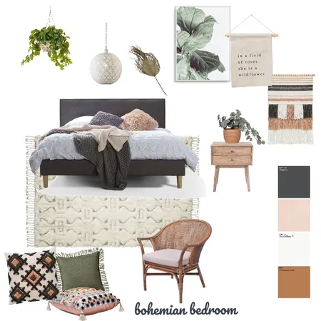 boho Interior Design Mood Board by pawan virdee on Style Sourcebook