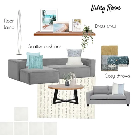 Ryan Living Room Interior Design Mood Board by STK on Style Sourcebook