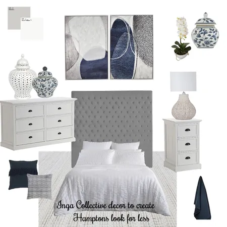 Hamptons Look For Less. Interior Design Mood Board by Amanda Lee Interiors on Style Sourcebook