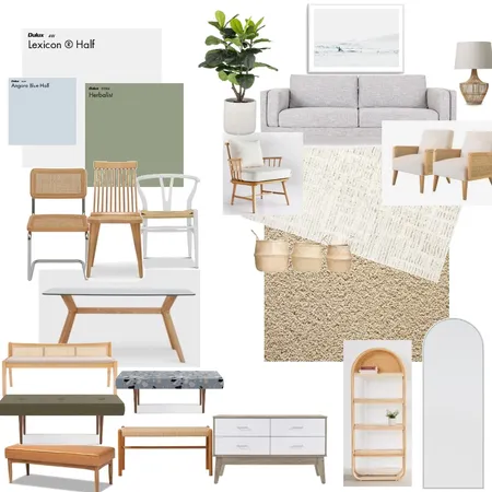 Scandinavian Coastal Interior Design Mood Board by calohilani on Style Sourcebook