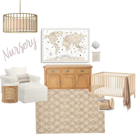 Nursery Interior Design Mood Board by woodandwhiteliving on Style Sourcebook