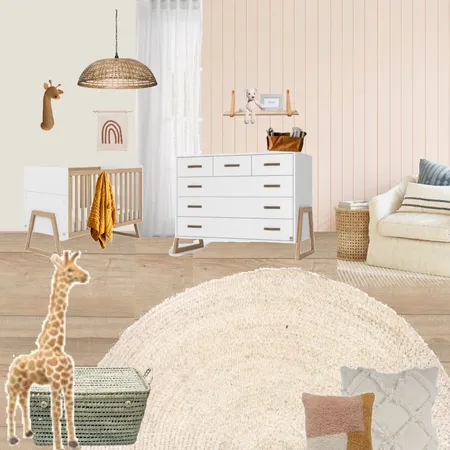 2חדר תינוקת - יעלי Interior Design Mood Board by Kravit on Style Sourcebook
