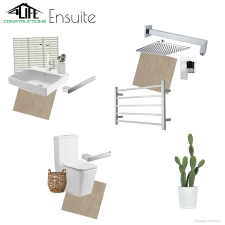 Range Ensuite Interior Design Mood Board by 4Life Constructions on Style Sourcebook