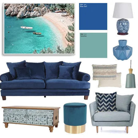 Beach days Aqua days Interior Design Mood Board by interiorology on Style Sourcebook
