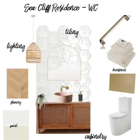 Sea Cliff Residence - WC Interior Design Mood Board by melle on Style Sourcebook