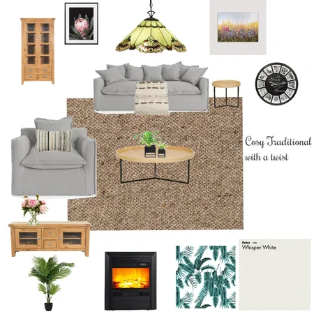 Cosy Traditional with a twist Interior Design Mood Board by sharon56 on Style Sourcebook