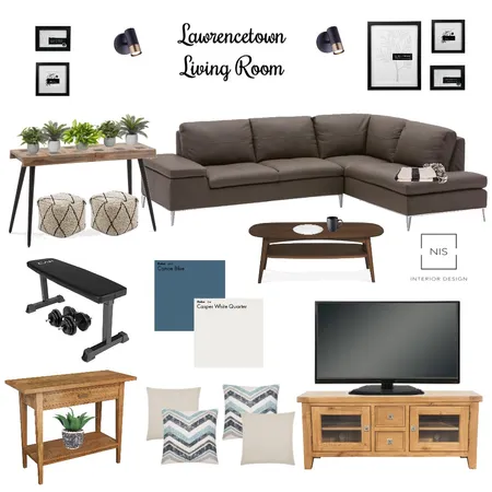 Lawrencetown Living Room F Interior Design Mood Board by Nis Interiors on Style Sourcebook