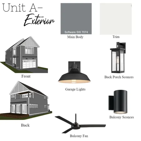 Unit A- Exterior Interior Design Mood Board by haleyjbrenneman on Style Sourcebook
