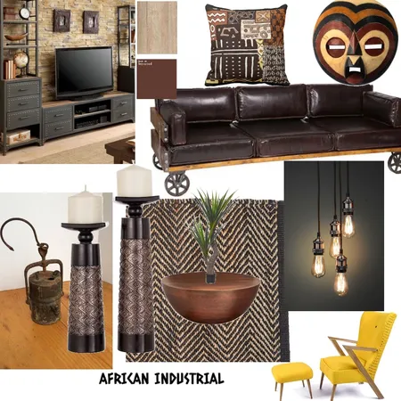 Industrial living room Interior Design Mood Board by Tcsmith on Style Sourcebook
