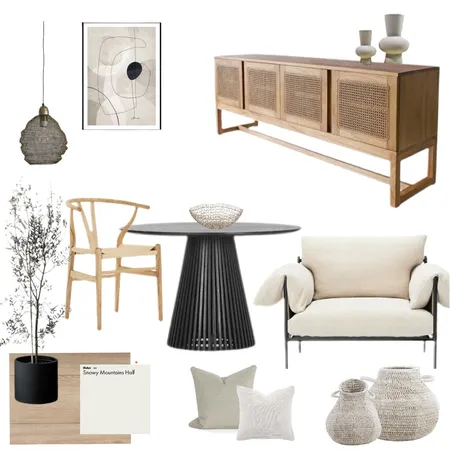 Dining Area Interior Design Mood Board by megviljoen on Style Sourcebook