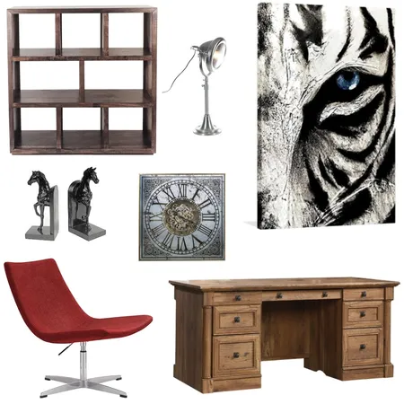 Study Interior Design Mood Board by Anneline Hunt on Style Sourcebook