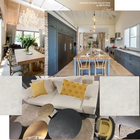 1איתמר ויהודית סלון  פינת אוכל  מטבח Interior Design Mood Board by ronit on Style Sourcebook