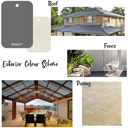 Chemaine External Colour Scheme Interior Design Mood Board by Helen Cawley on Style Sourcebook
