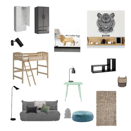 Litai's room Interior Design Mood Board by Aviv Gal on Style Sourcebook
