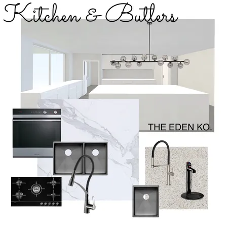 Kitchen Pitt Town Interior Design Mood Board by Emmakent