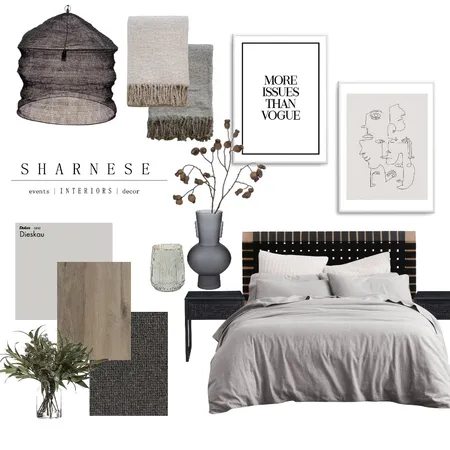 Cosy Bedroom Interior Design Mood Board by jadec design on Style Sourcebook