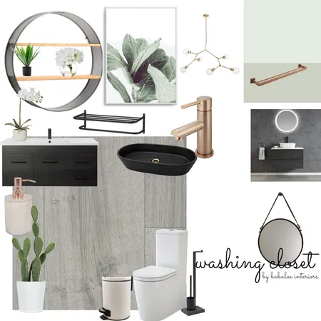 bathroom Interior Design Mood Board by Babaloe Interiors on Style Sourcebook