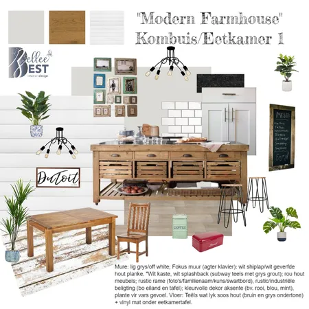Elize Kombuis/eetkamer Interior Design Mood Board by Zellee Best Interior Design on Style Sourcebook