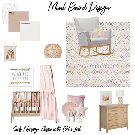 Nursery Moodboard Interior Design Mood Board by Amanda Lee Interiors on Style Sourcebook
