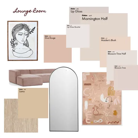 Lounge edit Interior Design Mood Board by White Studio on Style Sourcebook