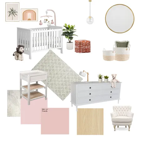 baby girls room Interior Design Mood Board by mattea.garnett1 on Style Sourcebook
