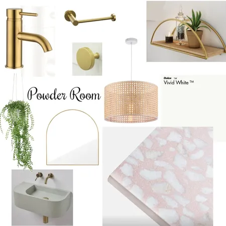 Powder Room Interior Design Mood Board by Paris Shaw on Style Sourcebook