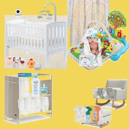 Baby Nursery Interior Design Mood Board by Kaitlin Kirby on Style Sourcebook