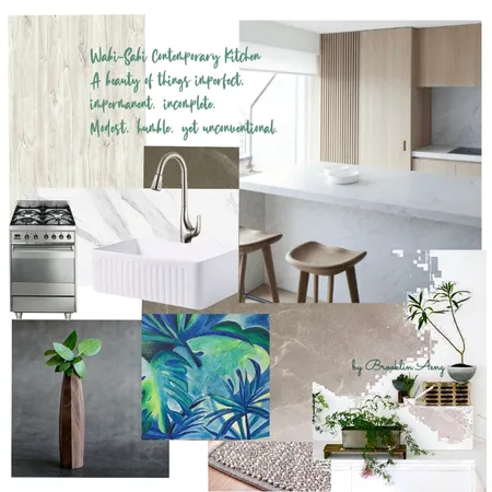 Wabi Sabi Kitchen 2 Interior Design Mood Board by brooklinaeng on Style Sourcebook