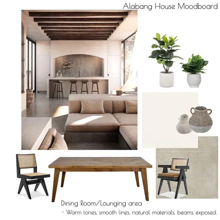 Dining Alabang Interior Design Mood Board by Margo Midwinter