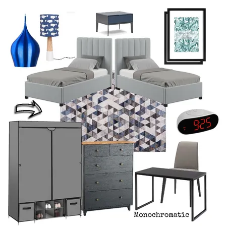 Kids bedroom Interior Design Mood Board by APOORVA TYAGI on Style Sourcebook