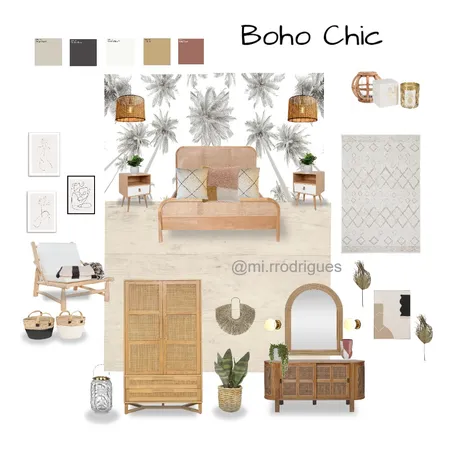 Boho Chic Moodboard Rio de Janeiro Interior Design Mood Board by Michele Rodrigues Interior Designer on Style Sourcebook