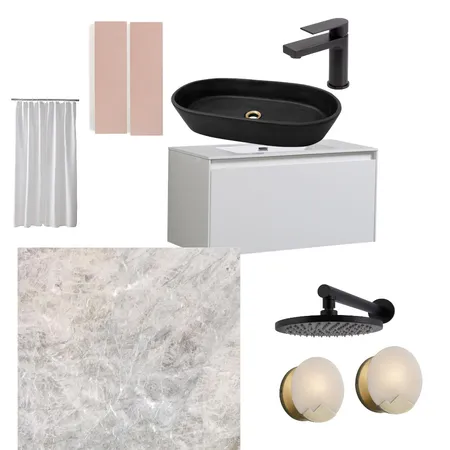 Humphreys master bathroom Interior Design Mood Board by husna on Style Sourcebook