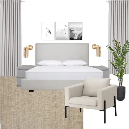 Bedroom Interior Design Mood Board by Gallei Interiors on Style Sourcebook
