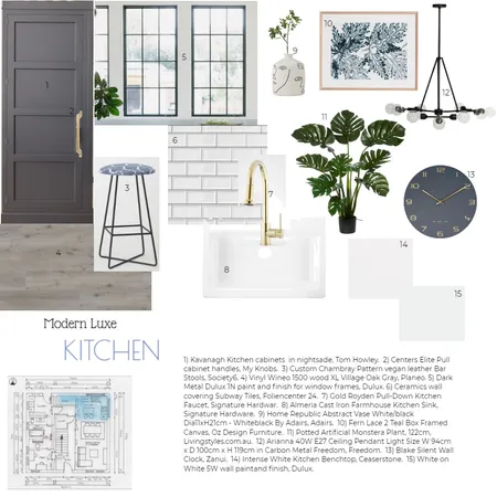 Kitchen Interior Design Mood Board by Michelle Green on Style Sourcebook