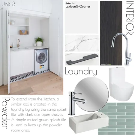 UNIT 3 LAUNDRY POWDER Interior Design Mood Board by Willowmere28 on Style Sourcebook