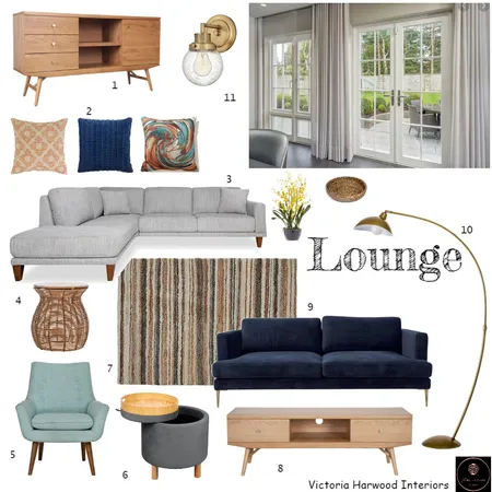 Lauren F - Lounge Interior Design Mood Board by Victoria Harwood Interiors on Style Sourcebook