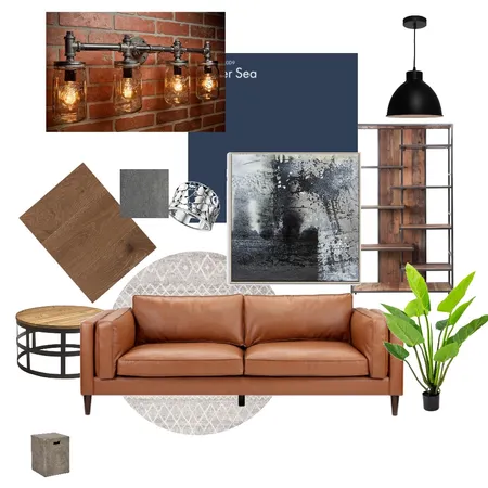 Industrial Mood Board Interior Design Mood Board by Margie Ferguson on Style Sourcebook