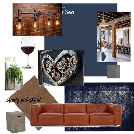 Industrial Mood Board Interior Design Mood Board by Margie Ferguson on Style Sourcebook