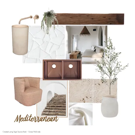 Mediterranean Mood Board Interior Design Mood Board by gracemcervale on Style Sourcebook