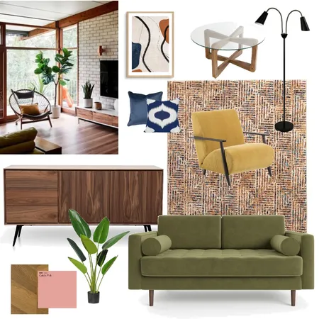 Mid century Interior Design Mood Board by teganjf on Style Sourcebook