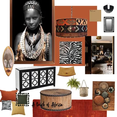 African Mood Board Interior Design Mood Board by Margie Ferguson on Style Sourcebook