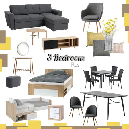 3 BR PLUS Interior Design Mood Board by Toni Martinez on Style Sourcebook