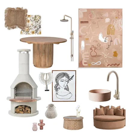 Lux Boho Interior Design Mood Board by Kin of Eden on Style Sourcebook