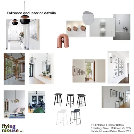 P1. Deleu: Inspiration - Hallway & Interior details Interior Design Mood Board by Flyingmouse inc on Style Sourcebook