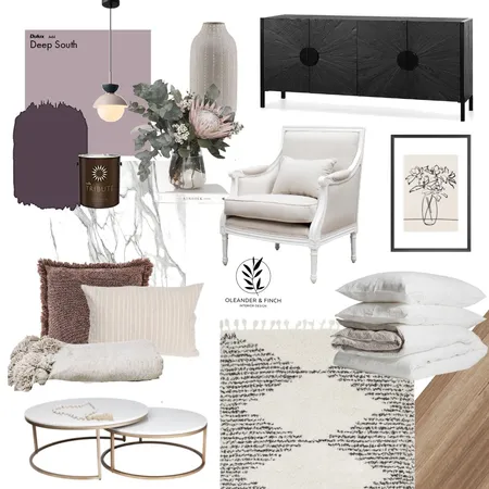 Rhiannon Interior Design Mood Board by Oleander & Finch Interiors on Style Sourcebook