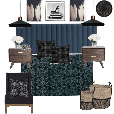 Industrial luxe Interior Design Mood Board by Bronwyn Heslop