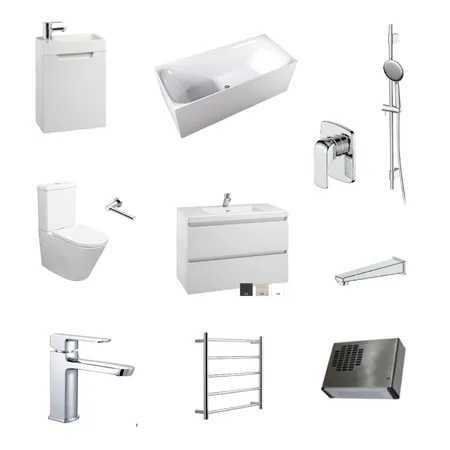 Pepperells Bathroom Interior Design Mood Board by Tivoli Road on Style Sourcebook