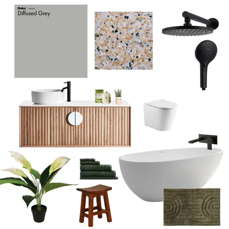 Main bathroom Interior Design Mood Board by nadine.freitag on Style Sourcebook